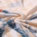 富安娜毯子 法兰绒毯保暖毛毯盖毯午睡毯 缤纷花影 180*200cm