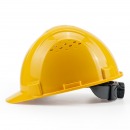 霍尼韦尔（Honeywell）安全帽 H99 ABS 工地建筑 防砸抗冲击 有透气孔 黄色 1顶