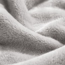 罗莱家纺 A类法兰绒毯子纯色午睡空调毯盖毯 灰色150*200cm