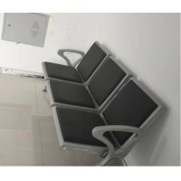 一利 KBP-30 办公椅 会议用办公椅 皮质靠背 不锈钢方管腿