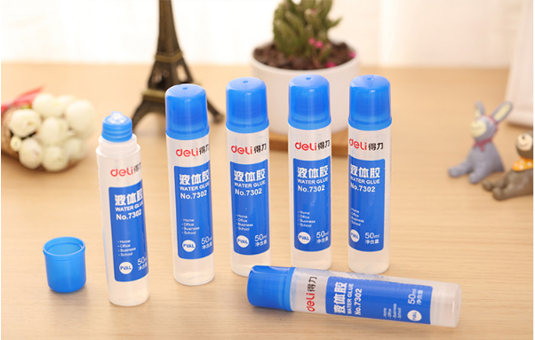 得力deli730250ml高粘度普通实用型液体胶胶水办公用品